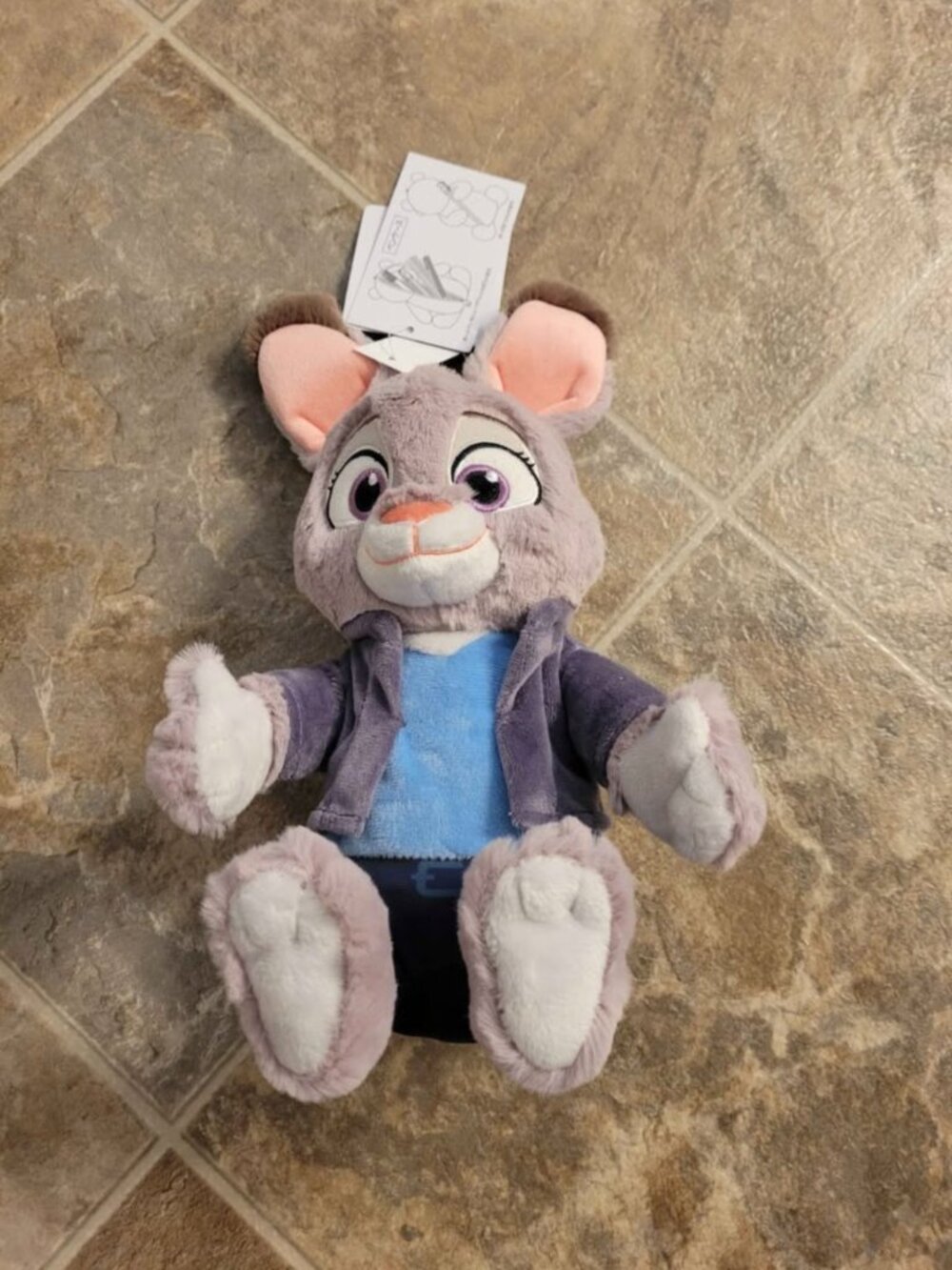 NEW Tokyo Disneyland Park Zootopia Judy Hopps Plush Pencil Pouch